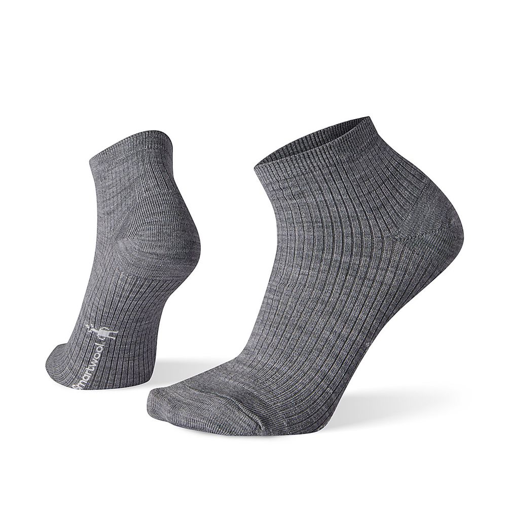 The North Face Socks Womens Australia - The North Face Smartwool Texture Mini Boot Light Grey (CDM-8